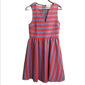 Everly striped dress summer spring coastal nautical beach